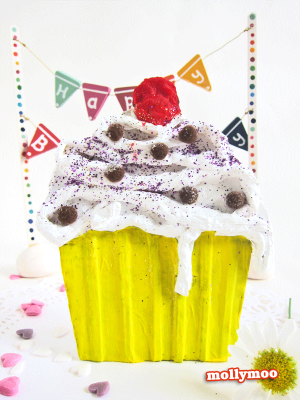 Cupcake Cardboard Crafts For Kids - Kids Art & Craft