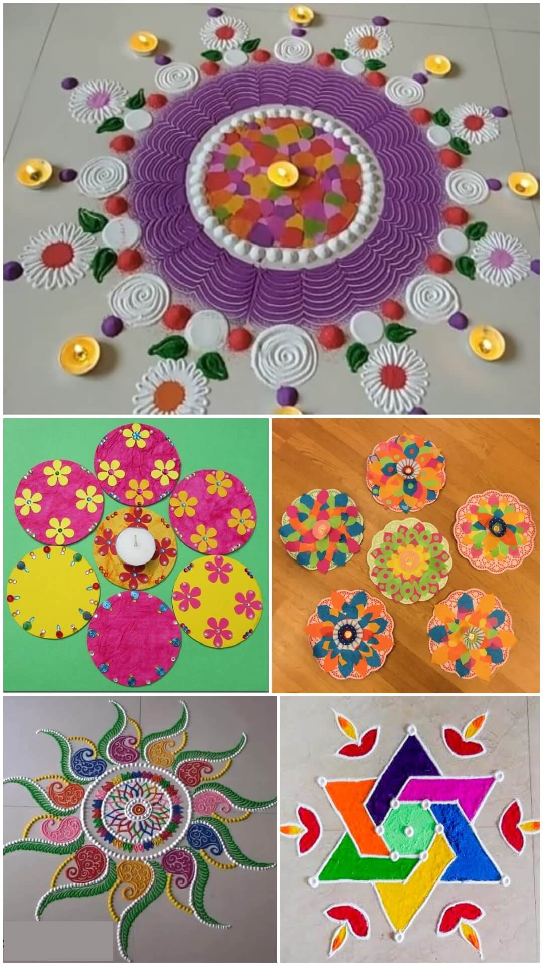 Decorative Mandala design line art traditional Diwali Rangoli art for  PowerPoint presentation 10735720 Vector Art at Vecteezy