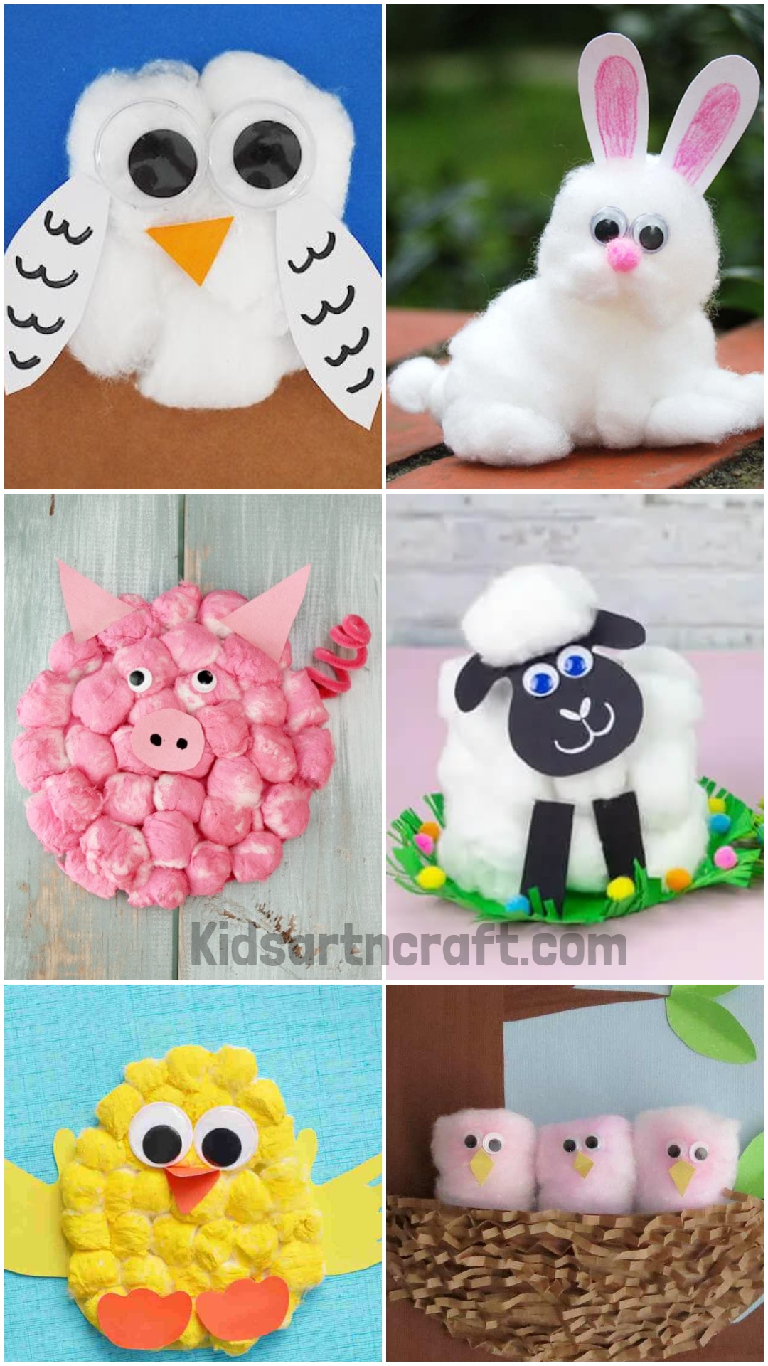 16 Cotton Ball crafts ideas  crafts, preschool crafts, cotton ball crafts