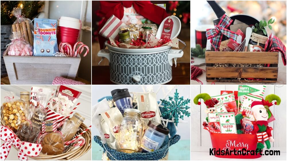 Christmas Gift Basket Ideas - Kids Art & Craft