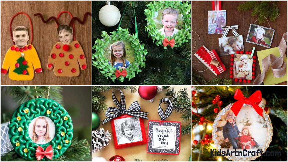 DIY Christmas Ornaments Crafts With Photos - Kids Art & Craft