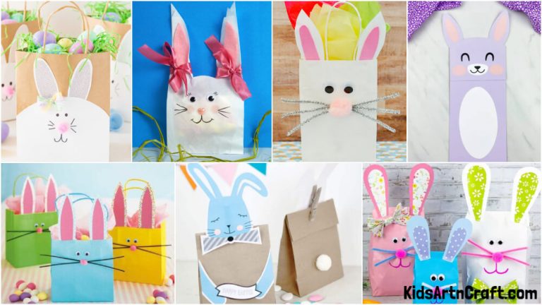 Paper Bag Crafts & Activities for Easter - Kids Art & Craft