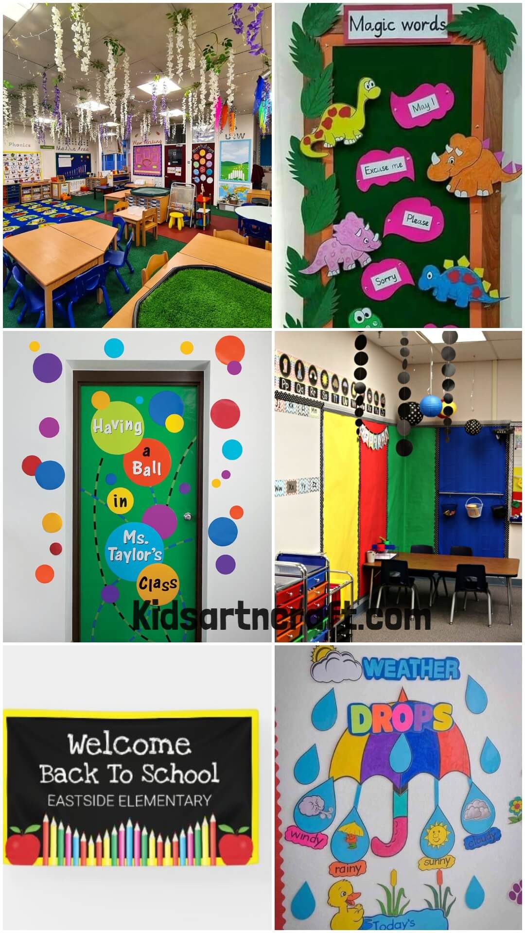 1001 classroom decoration ideas for kindergarten | Tuyệt vời cho ...