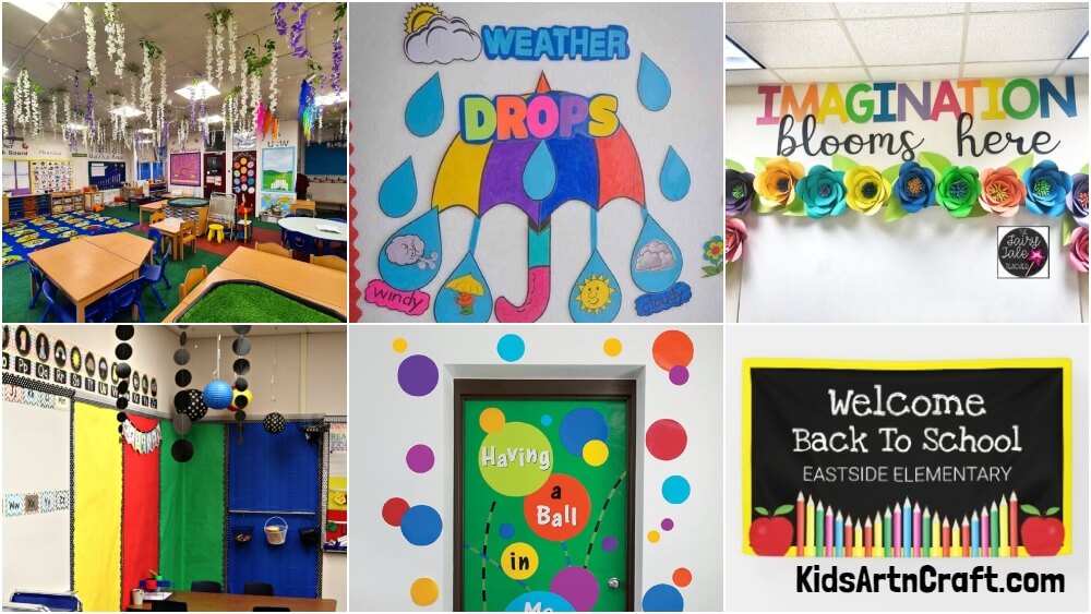cute kindergarten classroom themes