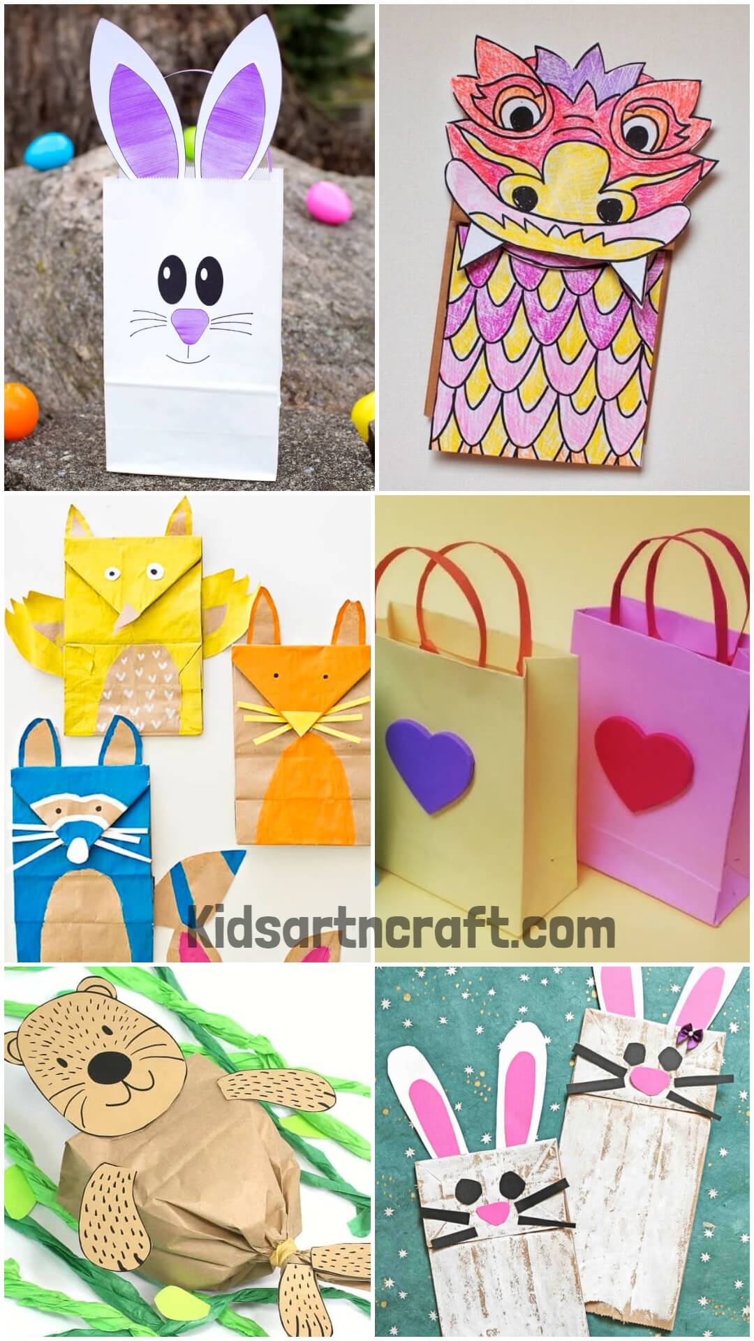 25 Simple Paper Bag Crafts for Kids and Adults - Blitsy