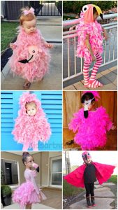 Flamingo Costume DIY Ideas for Kids - Kids Art & Craft