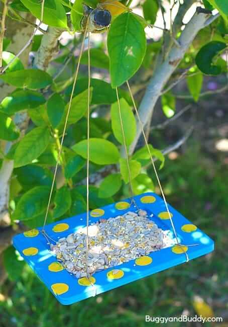 Homemade Bird Feeders Craft For Kids Spring Craft Ideas for Toddlers