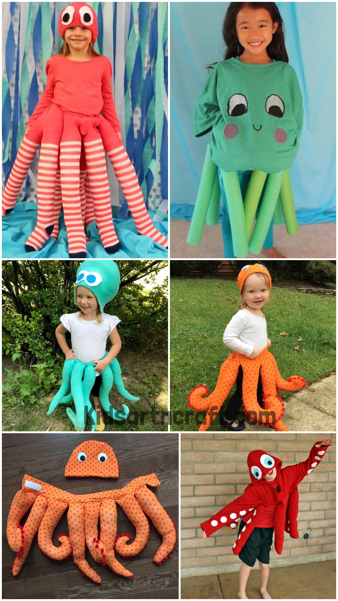 Octopus Costume DIY for Halloween - Morena's Corner