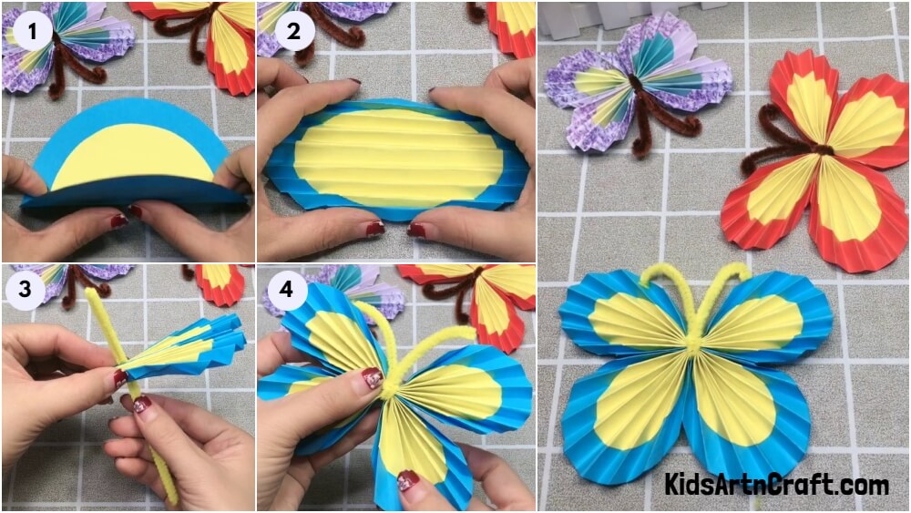Adorable and Easy Pipe Cleaner Butterfly Craft - DIY Adulation