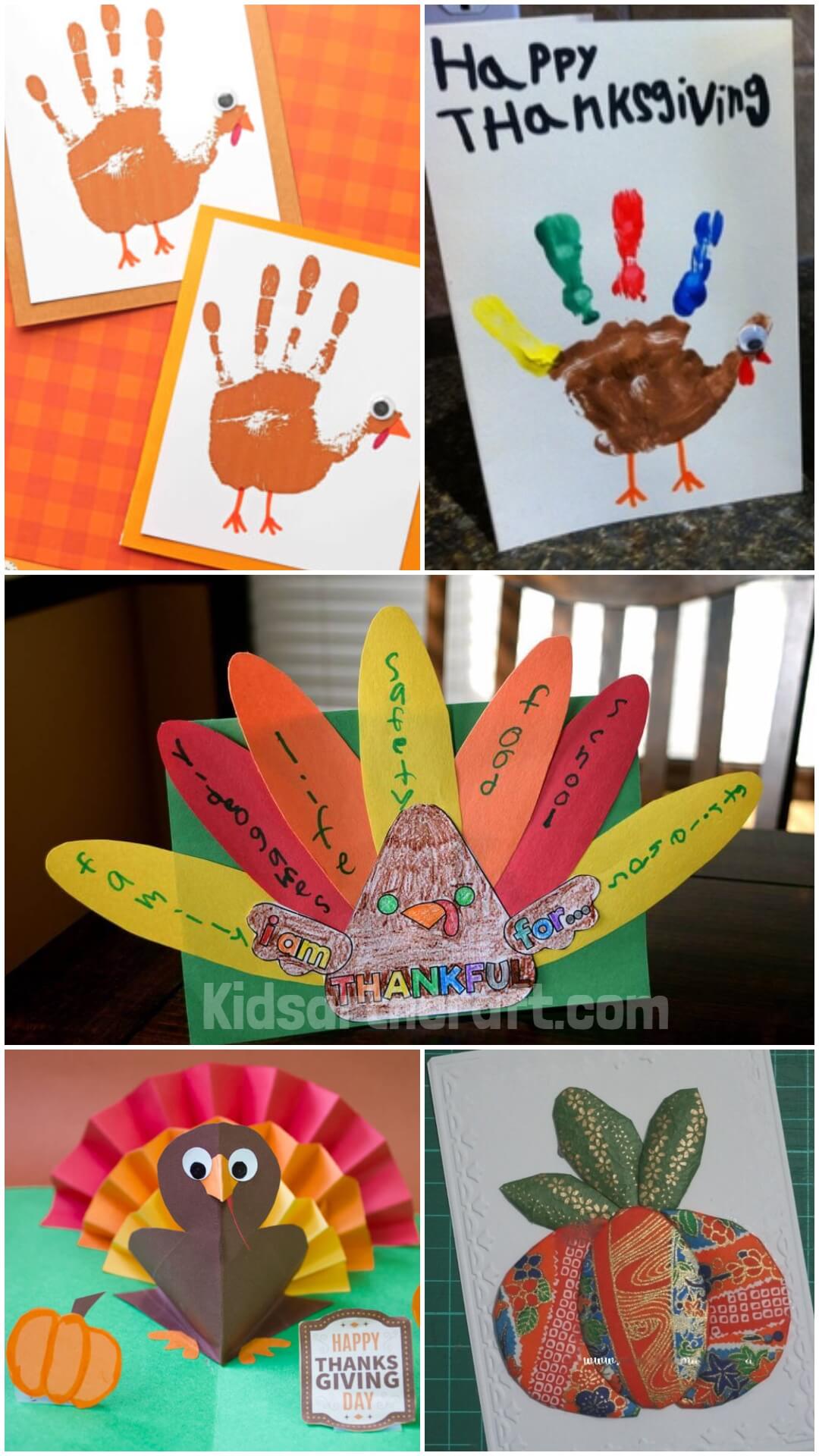 DIY Paper Card Ideas for Thanksgiving