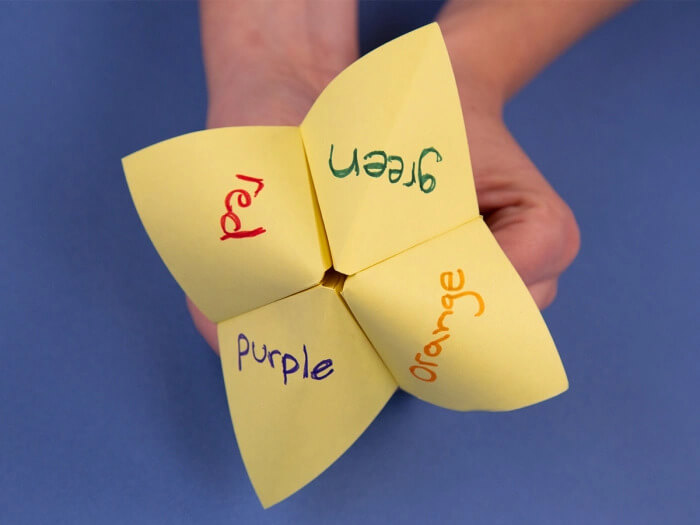 Fortune Teller Origami Crafts - Kids Art & Craft