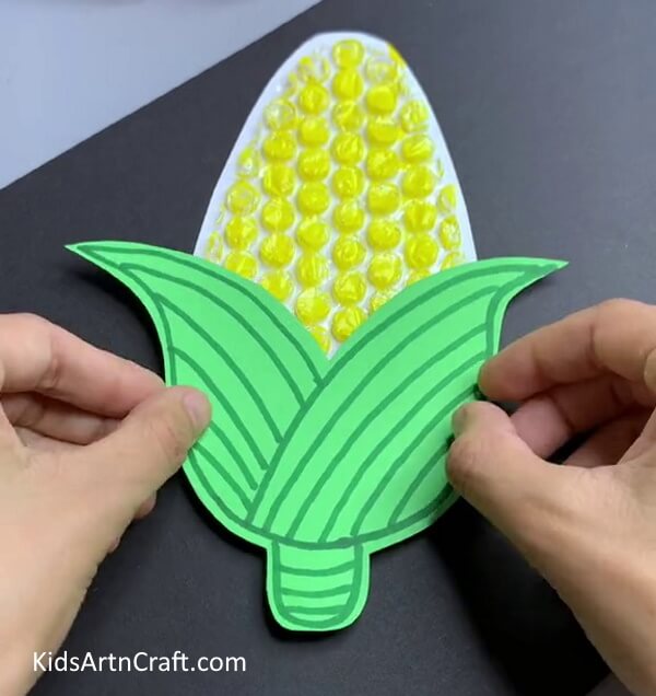 How to Make Bubble Wrap Corn Craft Easy Tutorial - Kids Art & Craft