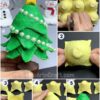 Christmas Tree using Egg Carton Tutorial for Kids