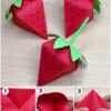 DIY Easy Paper Plate Strawberry Craft Tutorial