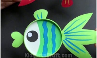 Easy to Make Paper Cup Fish Craft Tutorial