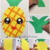 Easy to Make Paper Pineapple with Step-by-Step Instructions