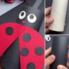 How to Make Ladybug with Toilet Paper Roll