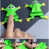 How to Make Origami Paper Frog Step-by-Step Instructions