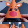 How to Make Paper Reindeer Craft Tutorial
