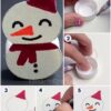 How to Make Snowman by Using Paper Tutorial for Kids
