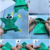Paper Origami Frog Craft Tutorial for Kids