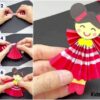 How to make Paper Doll Craft For kids