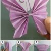 Paper Origami Butterfly Step-by-Step Craft Tutorial for kids