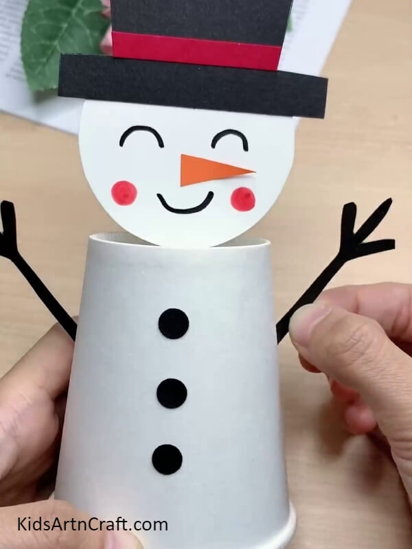 DIY Easy Snowman Craft for Kids – Step by step tutorial