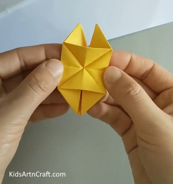 Open the design- A Tutorial to Guide Newcomers Through the Process of Making an Origami Rose 