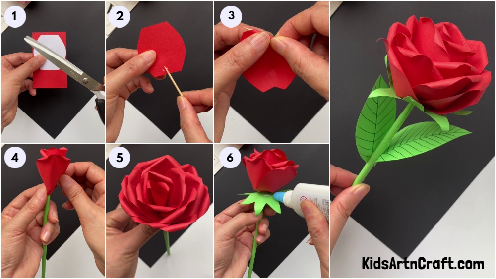Easy Butterfly Using Craft Paper For Kids