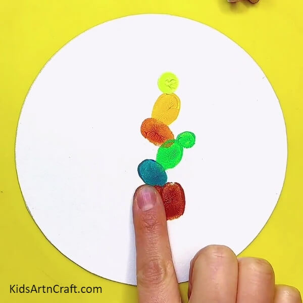 Use More Watercolours-Cactus Painting Art Idea For Kids