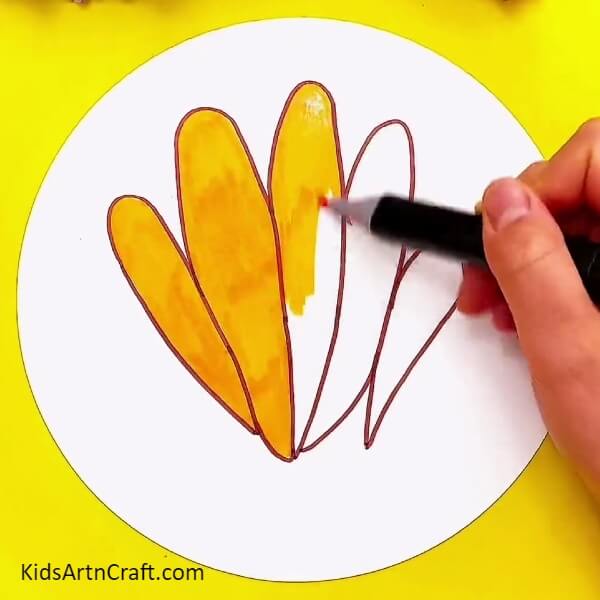 Colour your carrots with an orange sketch pen- An Easy-to-Follow Tutorial for Growing Carrots with Artistic Elements